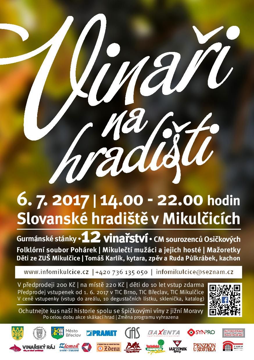 Pozvánka - Vinaři na hradišti