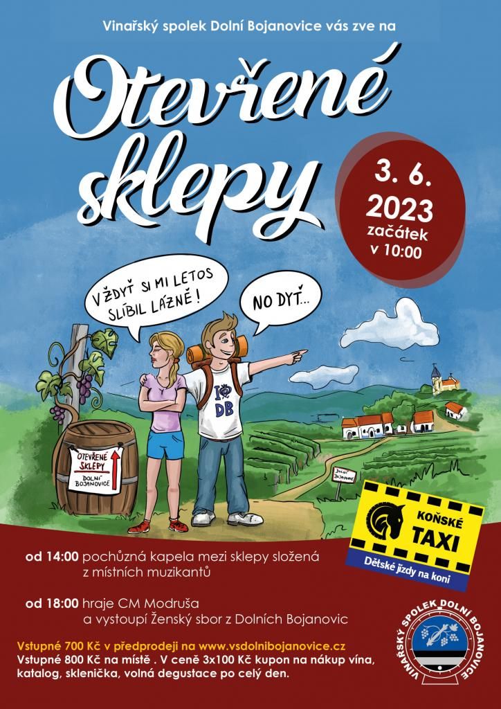 Otevřené sklepy v Dolních Bojanovicích