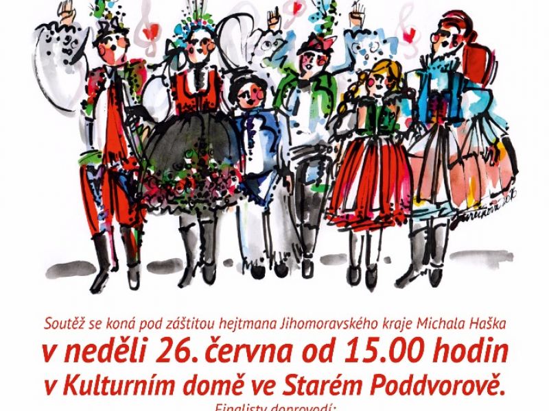 Pěvecká soutěž "Zpěváček Slovácka"