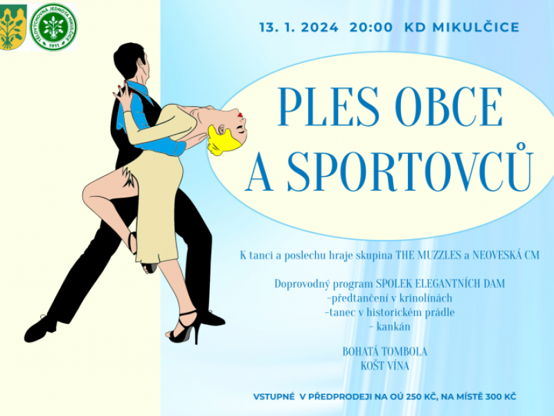 Ples obce a sportovců Mikulčice