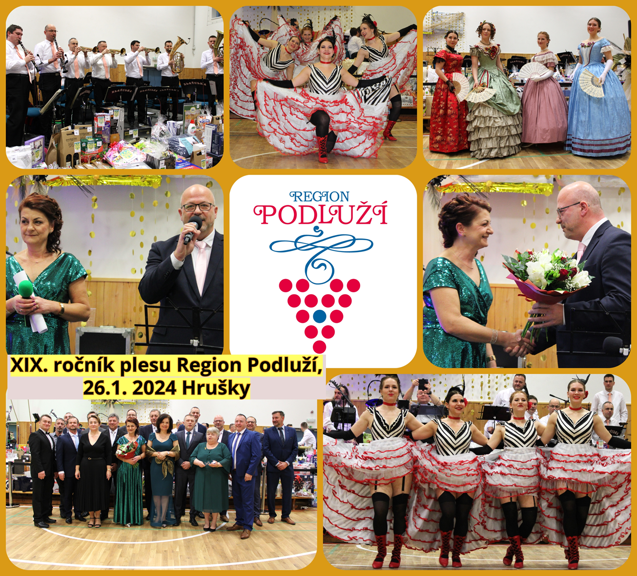 Ples Regionu Podluží v Hruškách