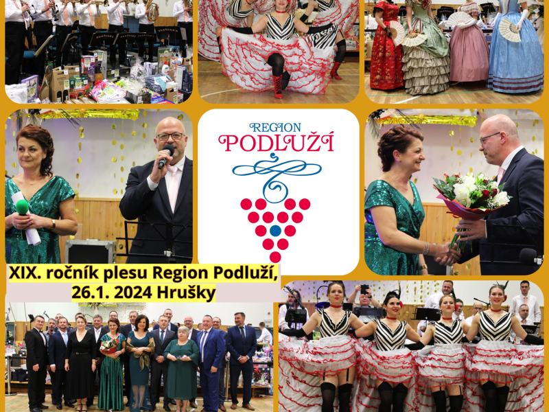 Ples Regionu Podluží v Hruškách