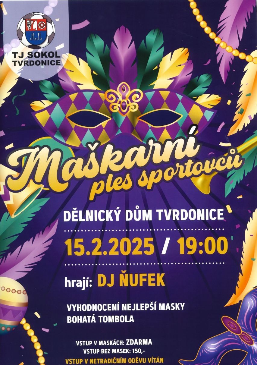 Maškarní ples sportovců