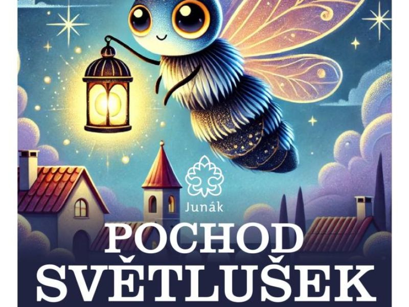 Pochod světlušek v Mikulčicích