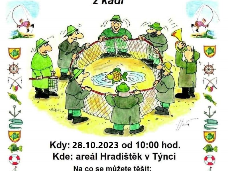 Netradiční podzimní výlov z kádí