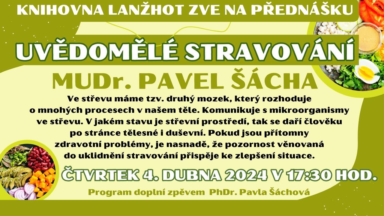 Uvědomělé stravování - přednáška