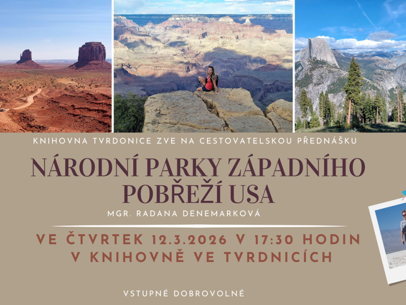 Cestovatelská přednáška - Národní parky v USA