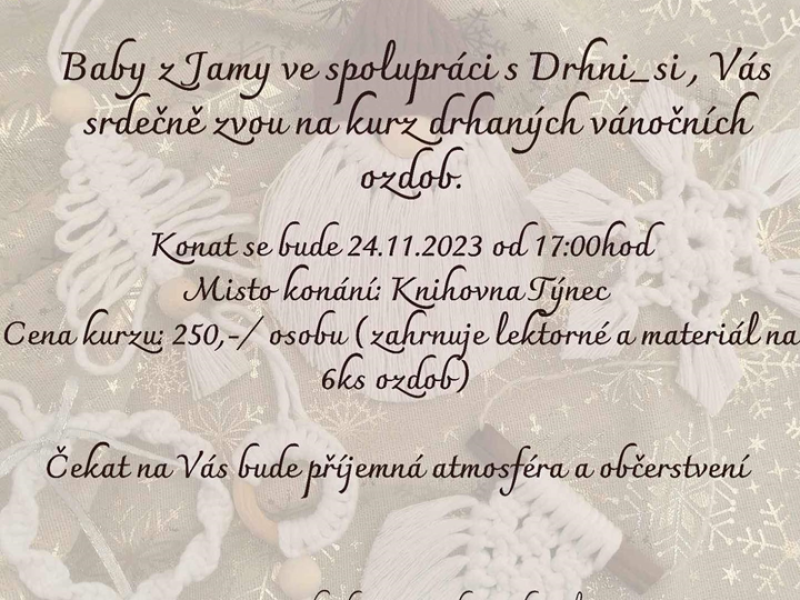 Předvánoční tvoření v Týnci