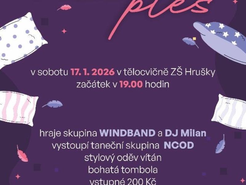 Pyžamový ples Hrušky