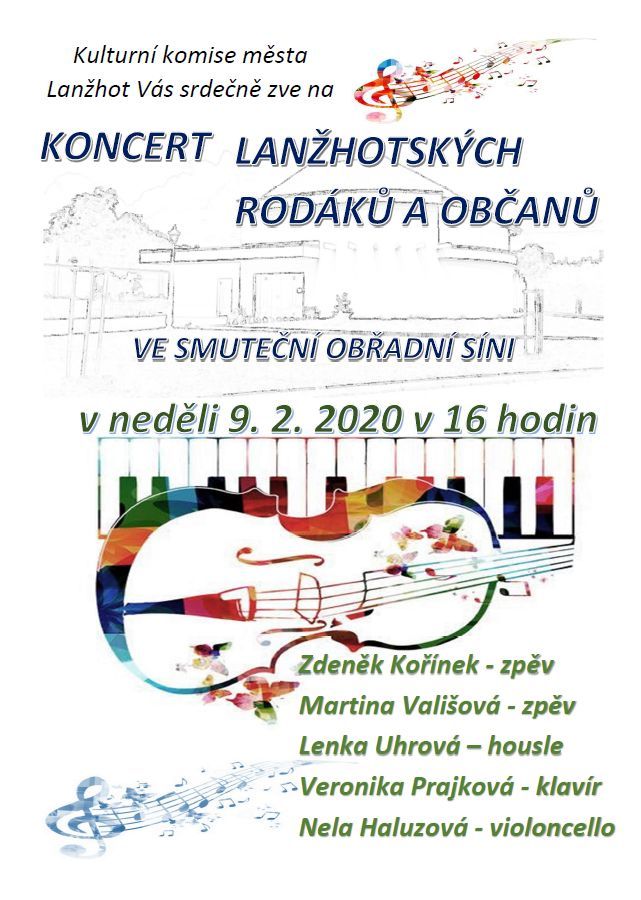 Koncert Lanžhotských rodáků a občanů