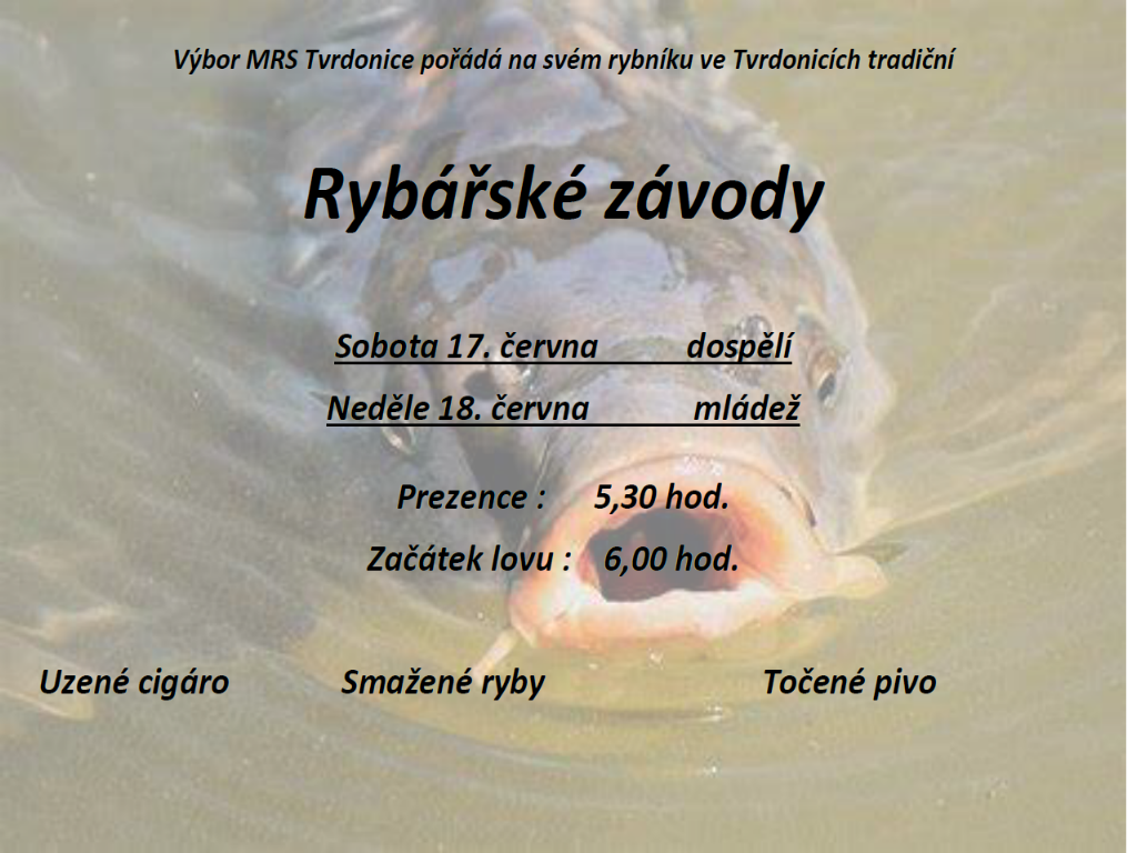 Rybářské závody Tvrdonice