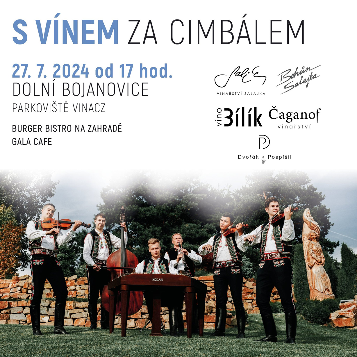 S vínem za cimbálem