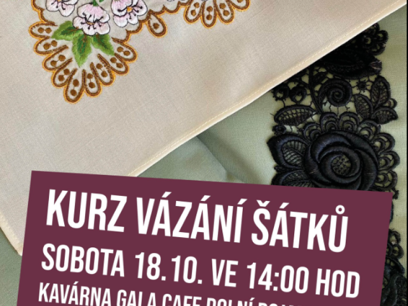 Kurz vázání krojových šátků