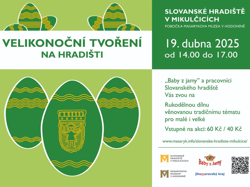 Velikonoční tvoření na Slovanském hradišti