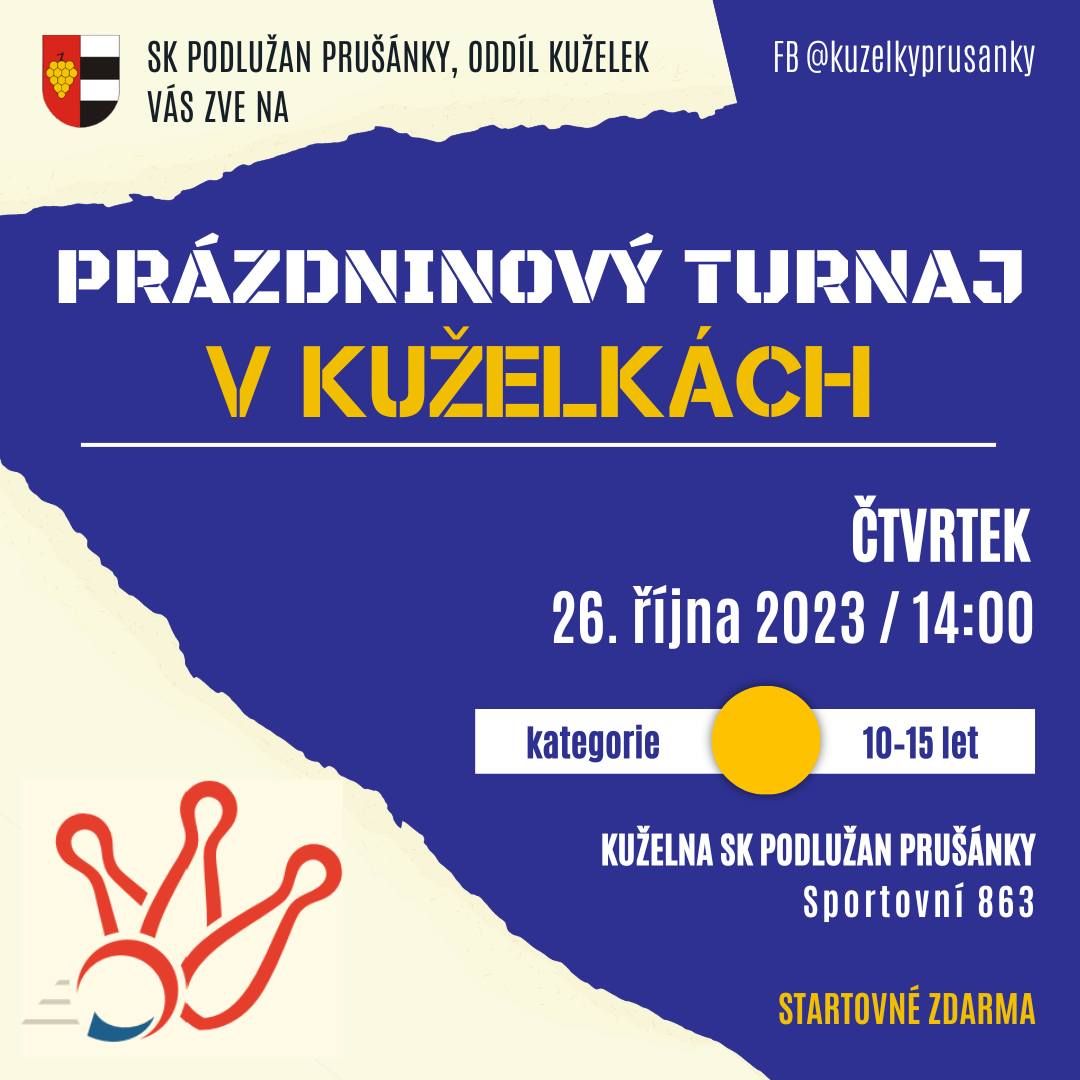 Prázdninový turnaj v kuželkách Prušánky