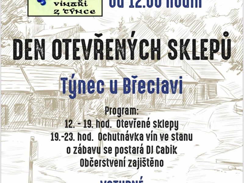 Den otevřených sklepů v Týnci 2025