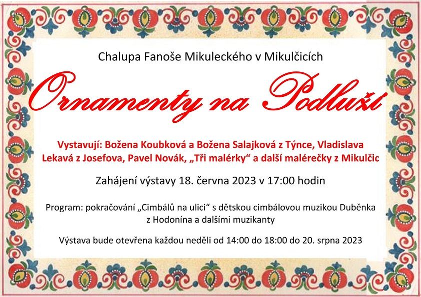 Ornamenty na Podluží