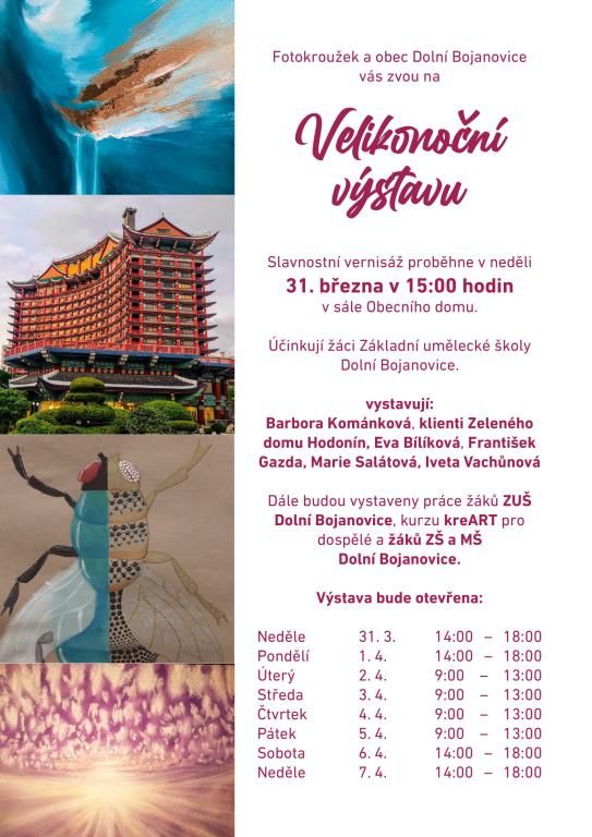 Velikonoční výstava v Dolních Bojanovicích