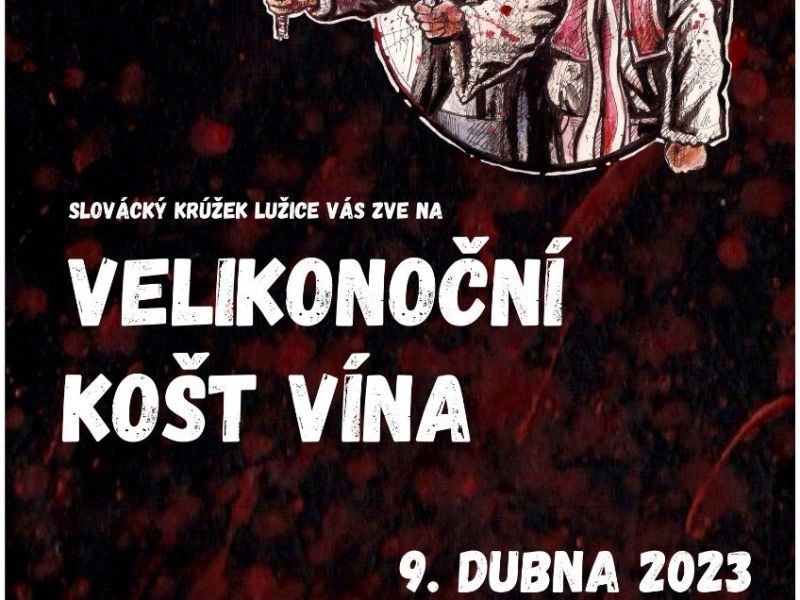 Velikonoční košt vína v Lužicích