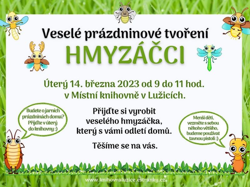 Veselé prázdninové tvoření v Lužicích
