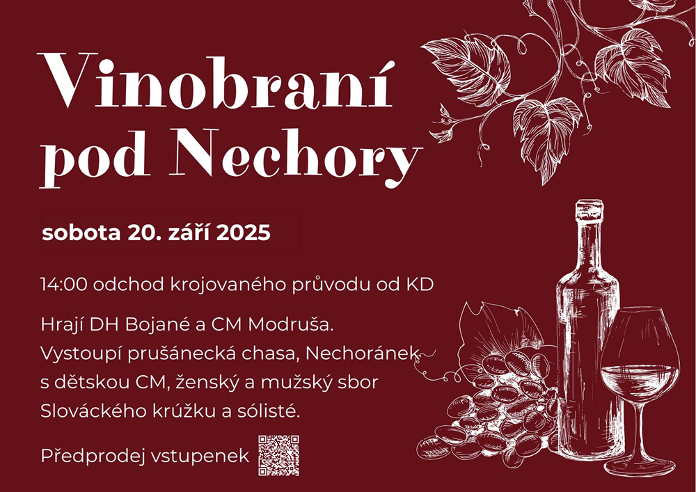 Vinobraní pod Nechory 2025