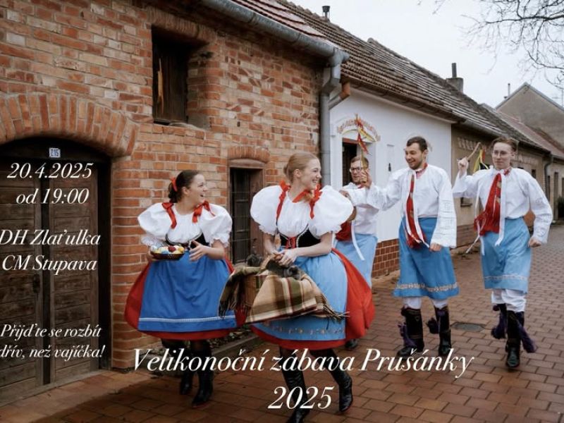 Velikonoční zábava Prušánky 2025