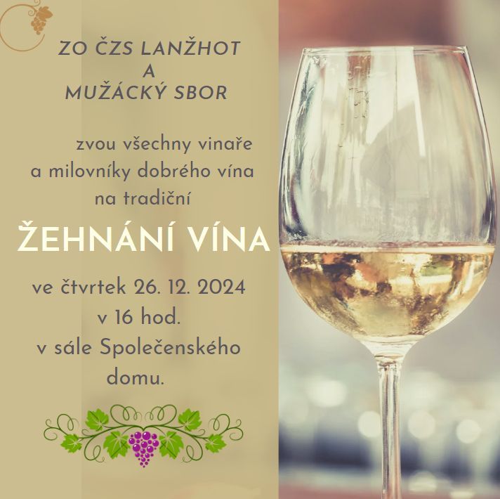 Žehnání vína v Lanžhotě