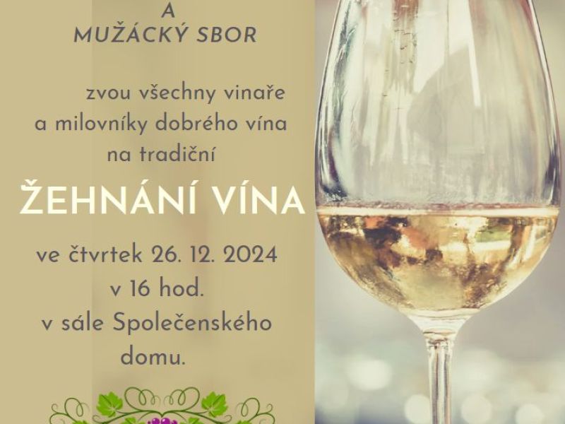 Žehnání vína v Lanžhotě