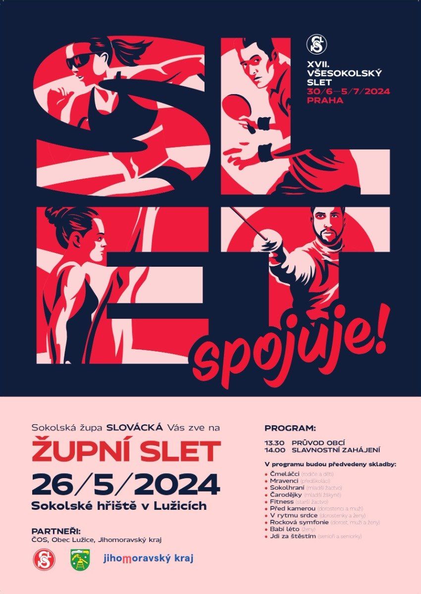 Župní slet v Lužicích